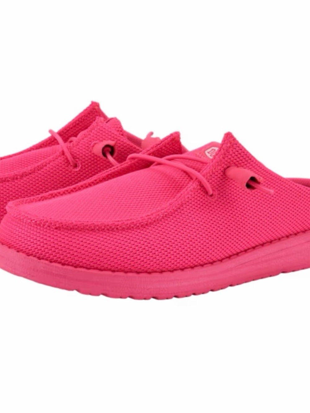 Hey Dude Wendy Slip Mono Electric Pink Size 9